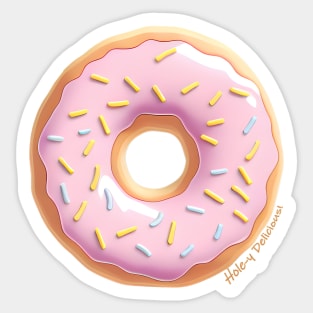 Hole-y Delicious Donut Sticker